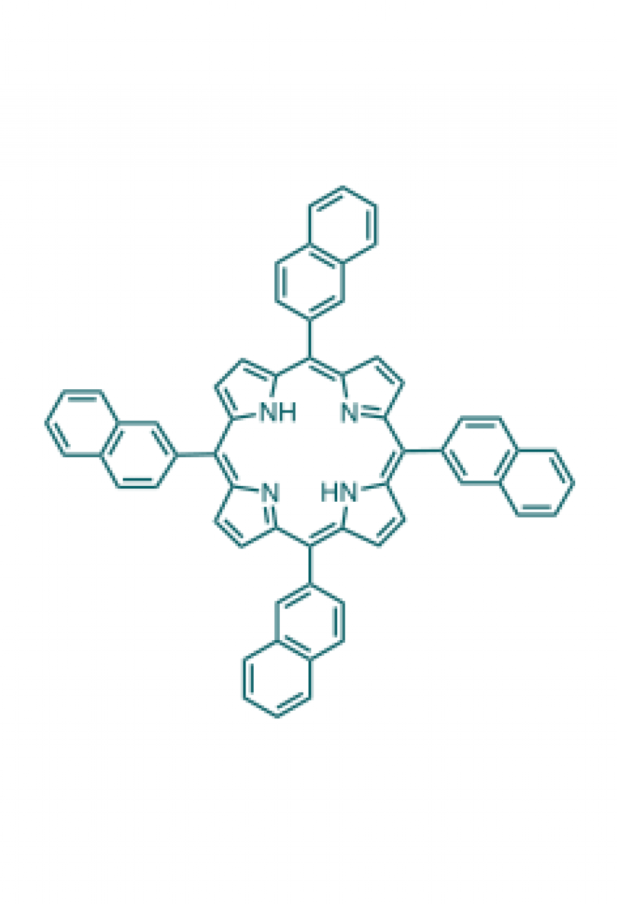 5,10,15,20-(tetra-2-naphthalenyl)porphyrin  | Porphychem Expert porphyrin synthesis for research & industry