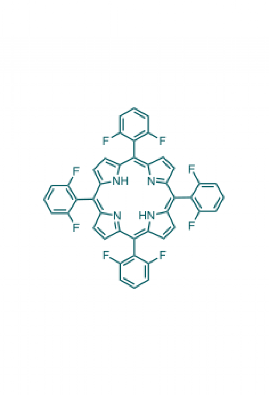 5,10,15,20-(tetra-2,6-difluorophenyl)porphyrin  | Porphychem Expert porphyrin synthesis for research & industry