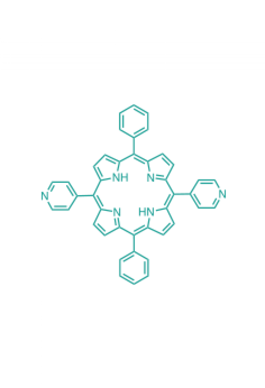 5,15-(diphenyl)-10,20-(di-4-pyridyl)porphyrin  | Porphychem Expert porphyrin synthesis for research & industry