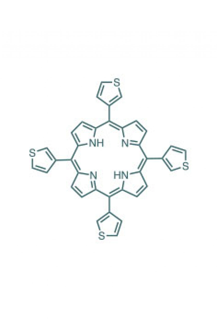 5,10,15,20-(tetra-3-thienyl)porphyrin  | Porphychem Expert porphyrin synthesis for research & industry