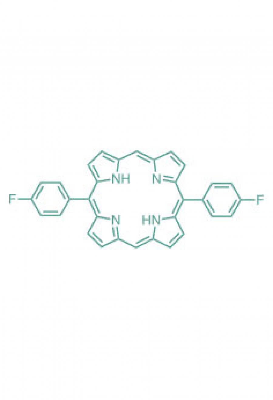 5,15-(di-4-fluorophenyl)porphyrin  | Porphychem Expert porphyrin synthesis for research & industry