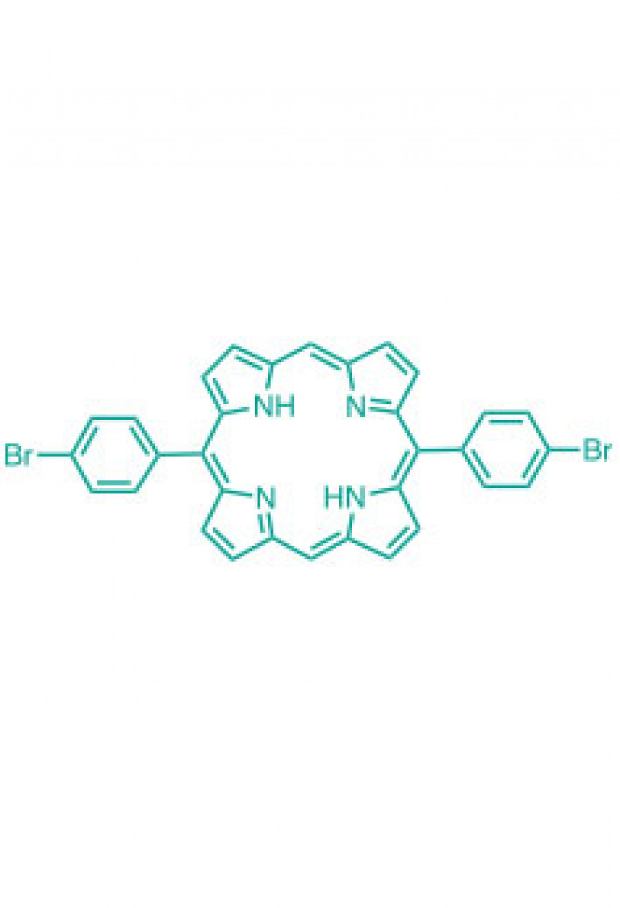 5,15-(di-4-bromophenyl)porphyrin  | Porphychem Expert porphyrin synthesis for research & industry