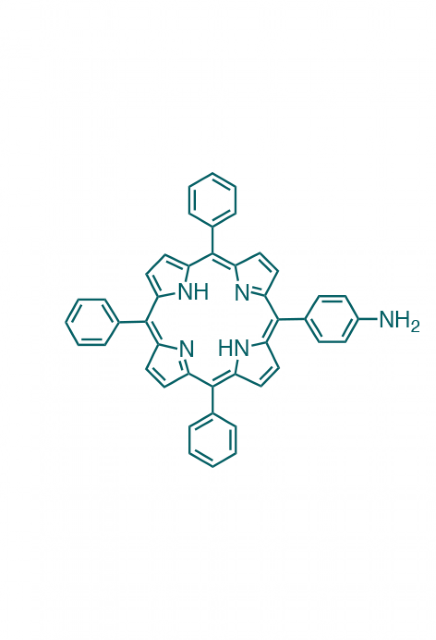 5-(4-aminophenyl)-10,15,20-(triphenyl)porphyrin  | Porphychem Expert porphyrin synthesis for research & industry
