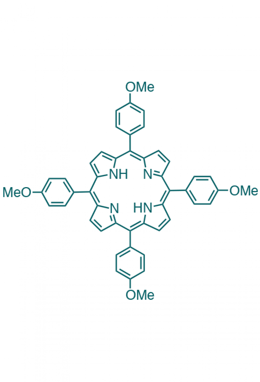 5,10,15,20-(tetra-4-methoxyphenyl)porphyrin  | Porphychem Expert porphyrin synthesis for research & industry