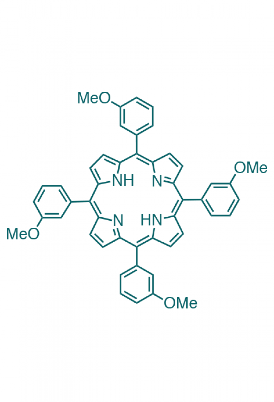 5,10,15,20-(tetra-3-methoxyphenyl)porphyrin  | Porphychem Expert porphyrin synthesis for research & industry