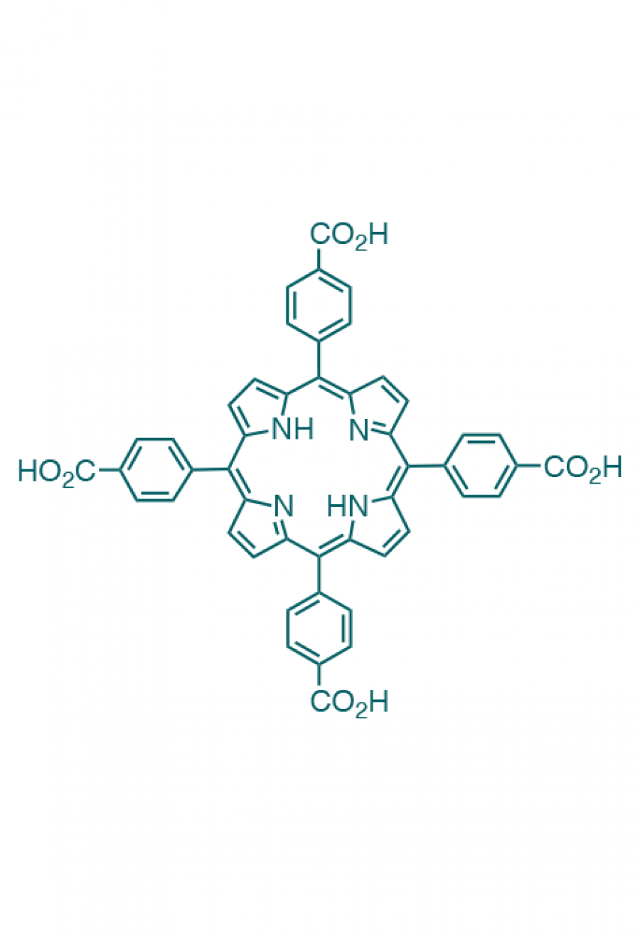 5,10,15,20-(tetra-4-carboxyphenyl)porphyrin  | Porphychem Expert porphyrin synthesis for research & industry