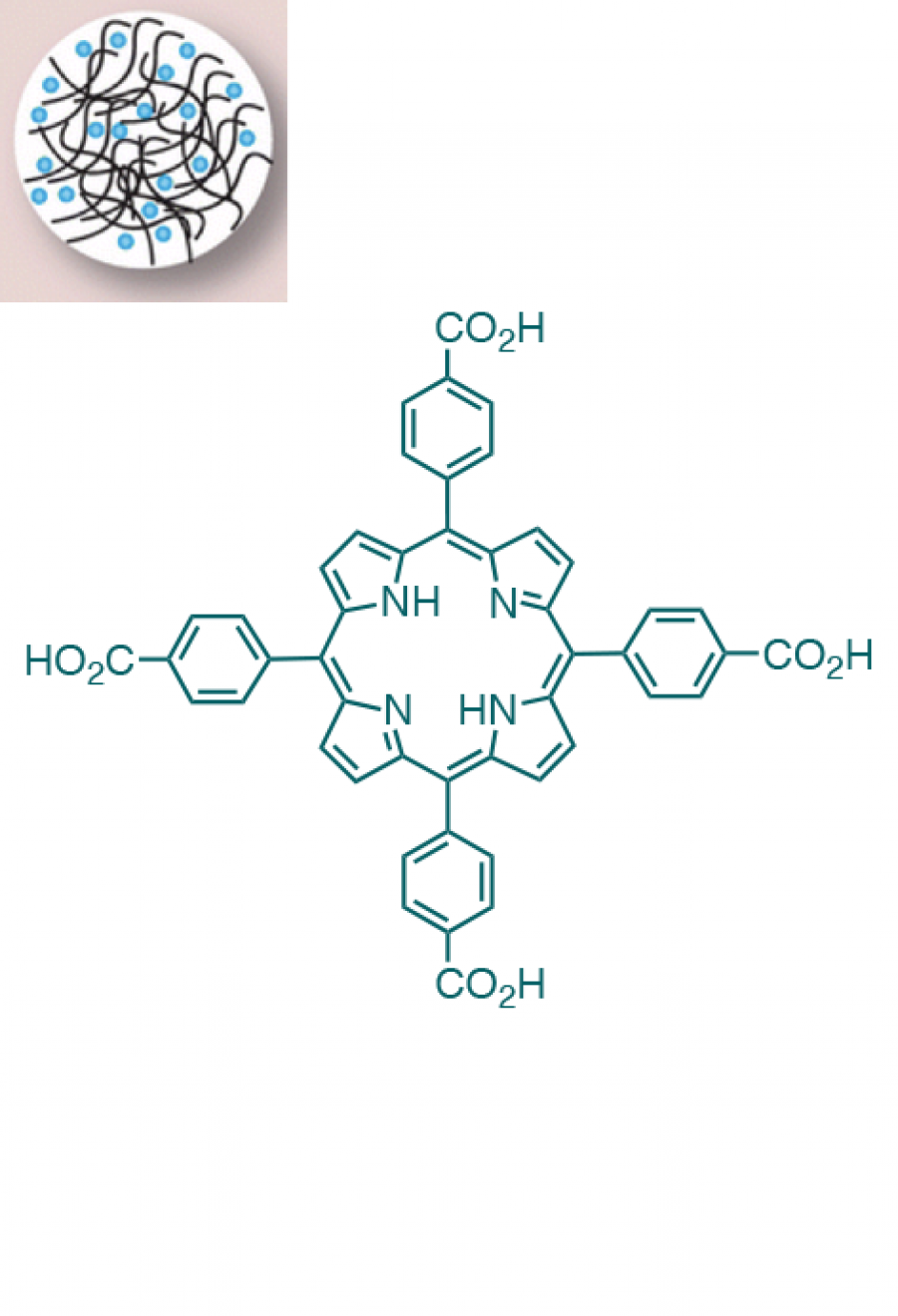 Nano Chitosan / 5,10,15,20-(Tetra-4-carboxyphenyl)porphyrin