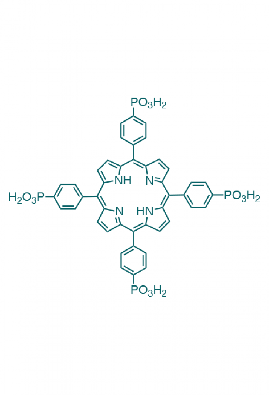 5,10,15,20-(tetra-4-phosphonatophenyl)porphyrin  | Porphychem Expert porphyrin synthesis for research & industry