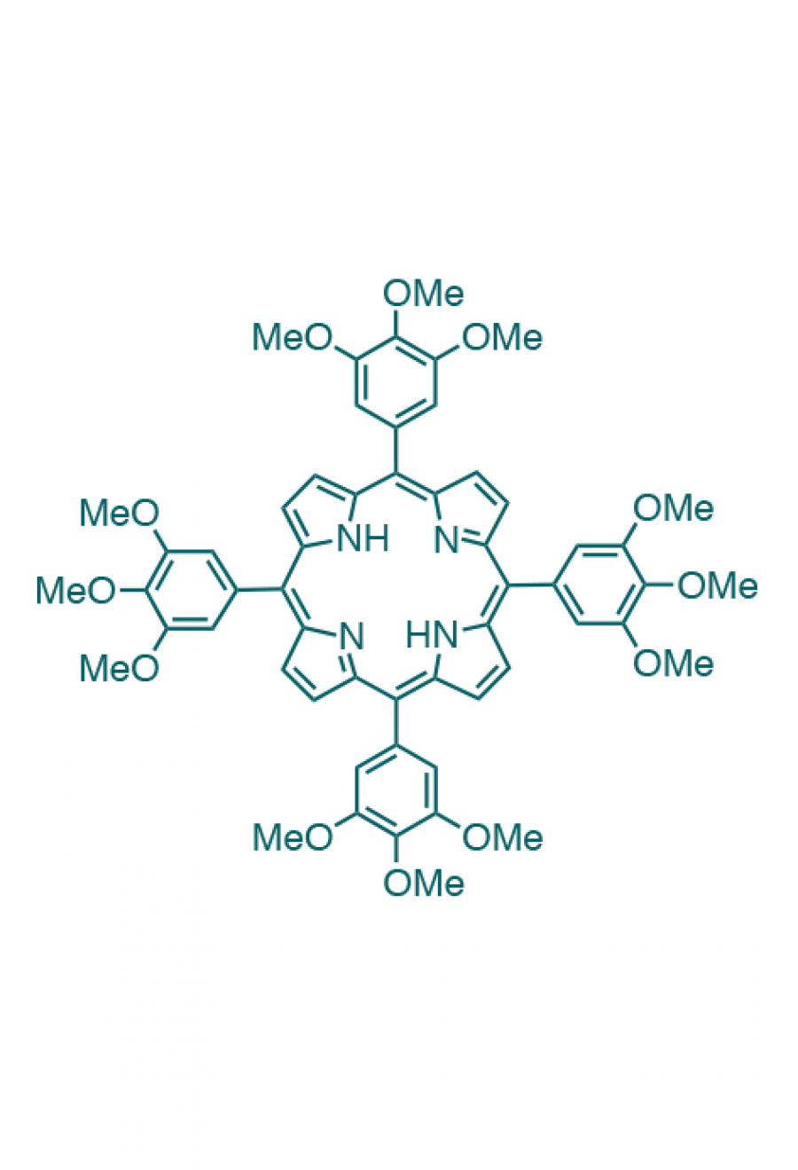 5,10,15,20-(tetra-3,4,5-trimethoxyphenyl)porphyrin