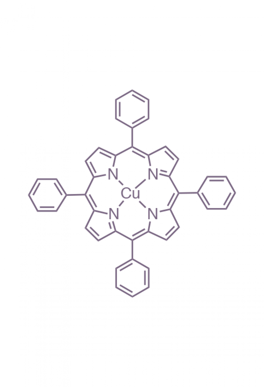 copper(II) 5,10,15,20-(tetraphenyl)porphyrin  | Porphychem Expert porphyrin synthesis for research & industry