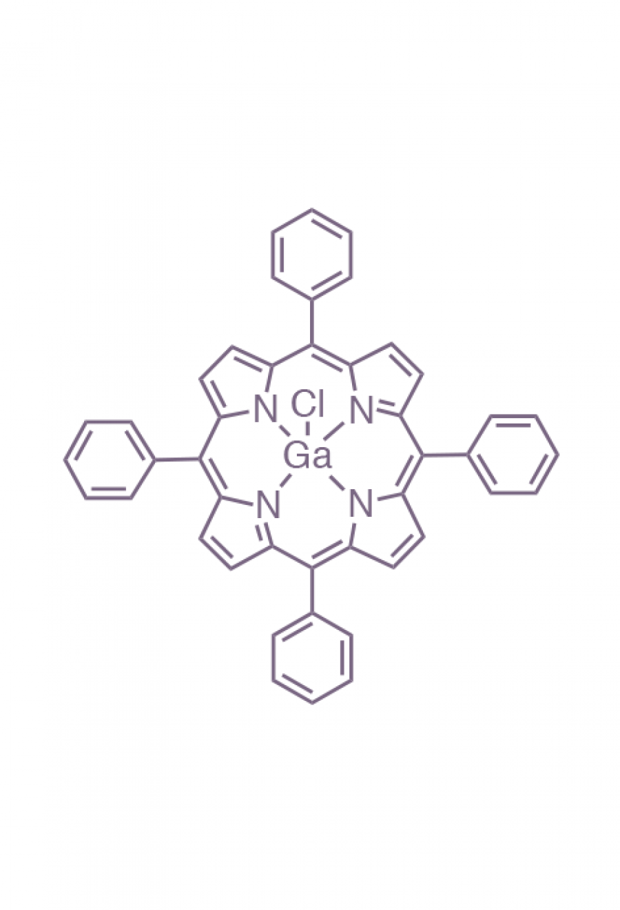 gallium(III) 5,10,15,20-(tetraphenyl)porphyrin chloride  | Porphychem Expert porphyrin synthesis for research & industry