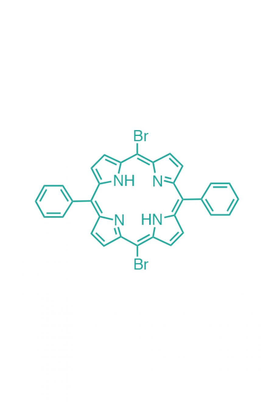 5,15-(diphenyl)-10,20-(dibromo)porphyrin  | Porphychem Expert porphyrin synthesis for research & industry