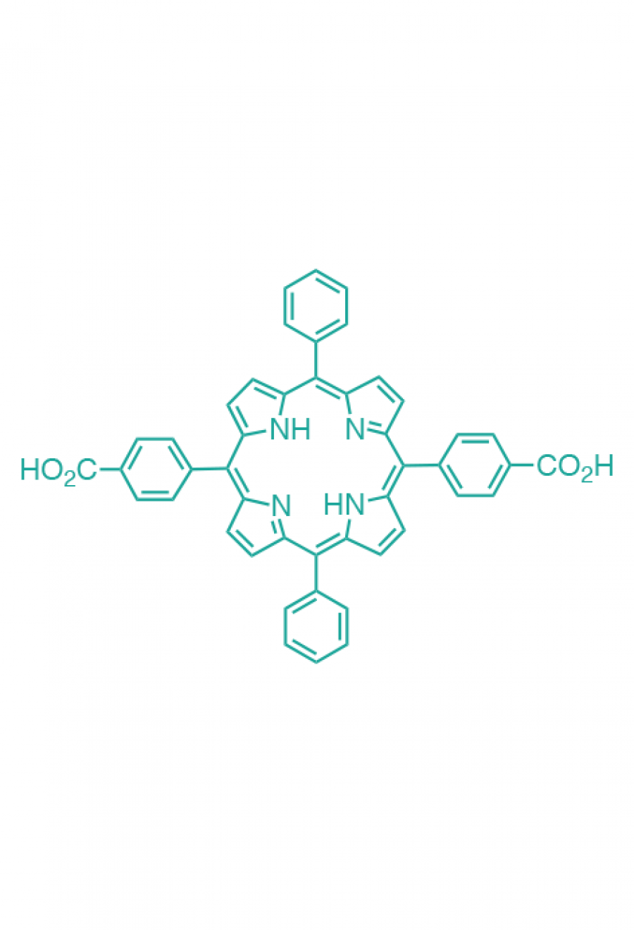 5,15-(di-4-carboxyphenyl)-10,20-(diphenyl)porphyrin  | Porphychem Expert porphyrin synthesis for research & industry