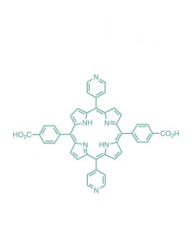 5,15-(di-4-carboxyphenyl)-10,20-(di-4-pyridyl)porphyrin
