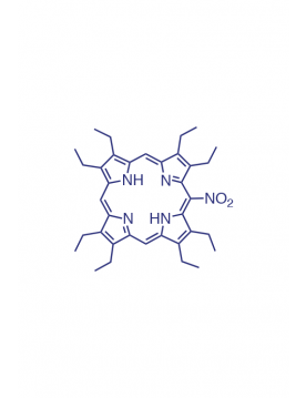 5-(nitro)-2,3,7,8,12,13,17,18-(octaethyl)porphyrin
